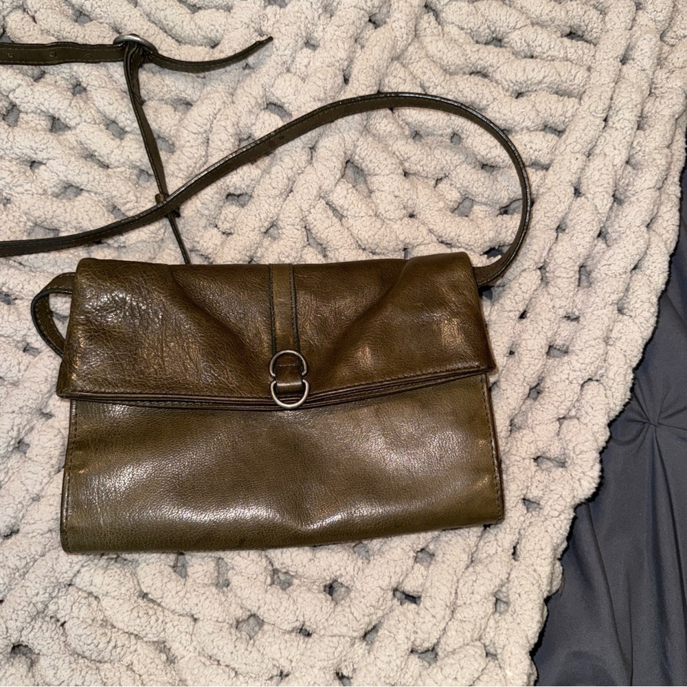 Lucky Brand Olive Crossbody Bag